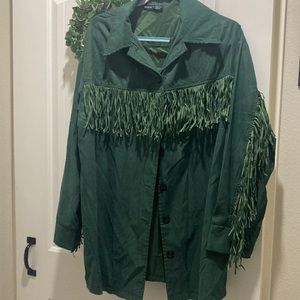Fringe green jackets